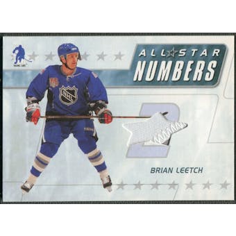 2003/04 BAP Memorabilia #ASN9 Brian Leetch All-Star Numbers Jersey /20