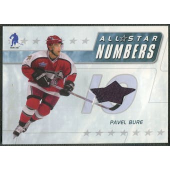 2003/04 BAP Memorabilia #ASN15 Pavel Bure All-Star Numbers Jersey /20