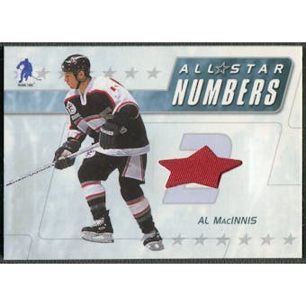 2003/04 BAP Memorabilia #ASN19 Al MacInnis All-Star Numbers Jersey /20