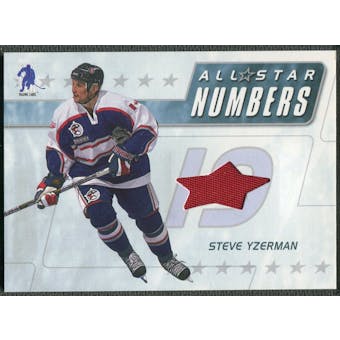 2003/04 BAP Memorabilia #ASN20 Steve Yzerman All-Star Numbers Jersey /20