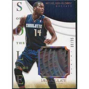 2013/14 Immaculate Collection #24 Michael Kidd-Gilchrist Sole of the Game Shoe #08/35