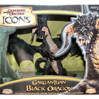 WOTC Dungeons & Dragons Miniatures Gargantuan Black Dragon Figure (Box)