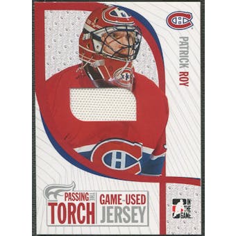 2005 ITG #PTT7 Patrick Roy Passing the Torch Memorabilia Jersey /100