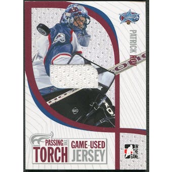 2005 ITG #PTT9 Patrick Roy Passing the Torch Memorabilia Jersey /100