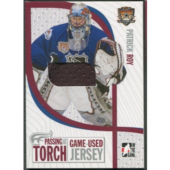 2005 ITG #PTT10 Patrick Roy Passing the Torch Memorabilia Jersey /100