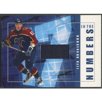 2001/02 BAP Signature Series #ITN2 Ilya Kovalchuk In The Numbers Patch /10