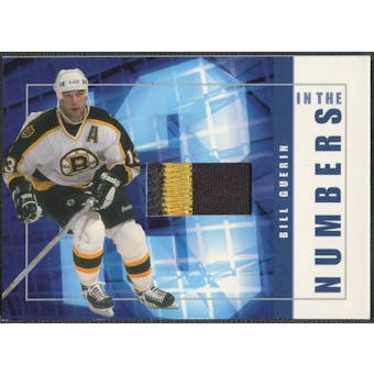 2001/02 BAP Signature Series #ITN4 Bill Guerin In The Numbers Patch /10