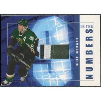 2001/02 BAP Signature Series #ITN19 Mike Modano In The Numbers Patch /10