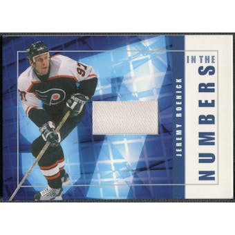 2001/02 BAP Signature Series #ITN29 Jeremy Roenick In The Numbers Patch /10