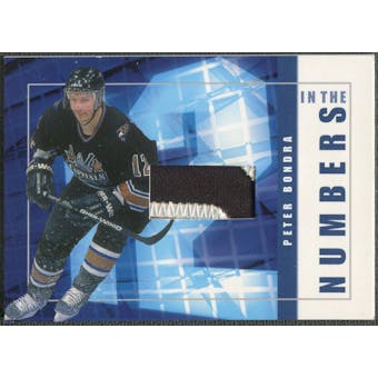 2001/02 BAP Signature Series #ITN32 Peter Bondra In The Numbers Patch /10