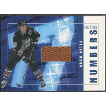 2001/02 BAP Signature Series #ITN33 Adam Oates In The Numbers Patch /10