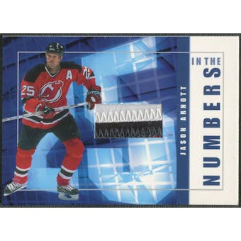 2001/02 BAP Signature Series #ITN35 Jason Arnott In The Numbers Patch /10