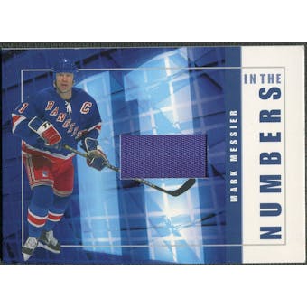 2001/02 BAP Signature Series #ITN38 Mark Messier In The Numbers Patch /10