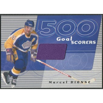 2001/02 BAP Signature Series #7 Marcel Dionne 500 Goal Scorers Jersey /30