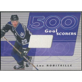 2001/02 BAP Signature Series #11 Luc Robitaille 500 Goal Scorers Jersey /30
