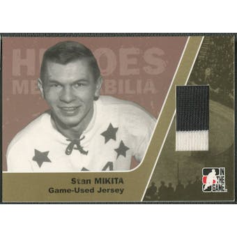 2006/07 ITG Heroes and Prospects #HM17 Stan Mikita Heroes Memorabilia Gold Jersey /10