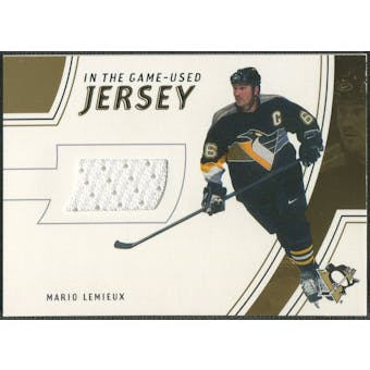 2002/03 In The Game-Used #GUJ1 Mario Lemieux Gold Jersey /10
