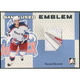 2006/07 ITG Heroes and Prospects #GUE04 Daniel Girardi Game-Used Emblem /30