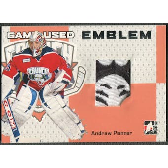 2006/07 ITG Heroes and Prospects #GUE57 Andrew Penner Game-Used Emblem /30