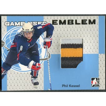 2006/07 ITG Heroes and Prospects #GUE61 Phil Kessel Gold Game-Used Emblem /10