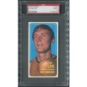 1970/71 Topps Basketball #144 Clyde Lee PSA 9 (MINT)