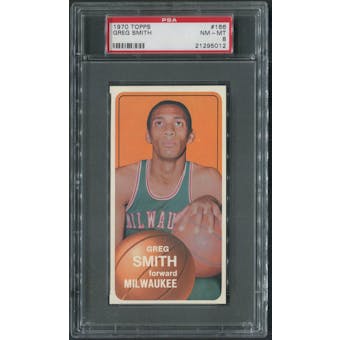 1970/71 Topps Basketball #166 Greg Smith PSA 8 (NM-MT)