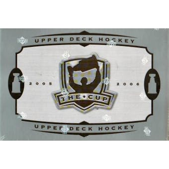 2005/06 Upper Deck The Cup (Exquisite) Hockey Hobby 6-Box (Tin) Case