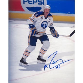 Mike Ramsey Autographed Buffalo Sabres 8x10 Captain Photo
