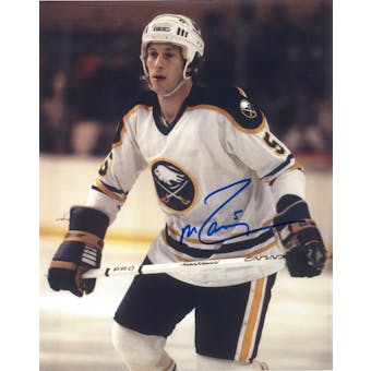 Mike Ramsey Autographed Buffalo Sabres 8x10 Rookie Photo