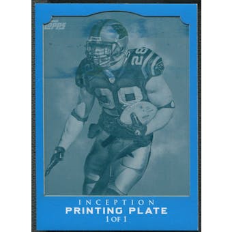 2011 Topps Inception #15 Jonathan Stewart Printing Plate Cyan #1/1
