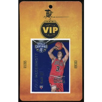 2015 Panini National VIP Party Event Badge Doug McDermott 1/1 Totally Certified