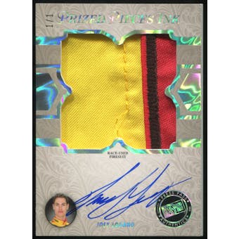 2013 Press Pass Showcase Prized Pieces Ink Melting #PPIJL Joey Logano 1/1