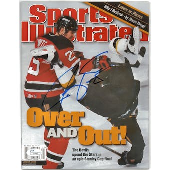 Jason Arnott Autographed New Jersey Devils Sports Illustrated  (JSA)