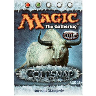 Magic the Gathering Coldsnap Aurochs Stampede Precon Theme Deck  (Reed Buy)