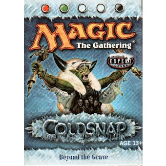 Magic the Gathering Coldsnap Beyond the Grave Precon Theme Deck (Reed Buy)