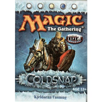 Magic the Gathering Coldsnap Kjeldoran Cunning Precon Theme Deck (Reed Buy)