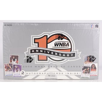 2006 Rittenhouse WNBA 10th Anniversary Basketball Hobby Box