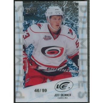 2010/11 Upper Deck Ice #108 Jeff Skinner Rookie #46/99