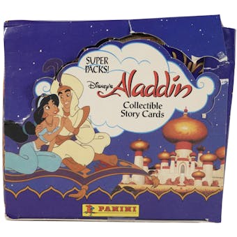 Disney's Aladdin Collectible Story Cards Hobby Box (Panini)