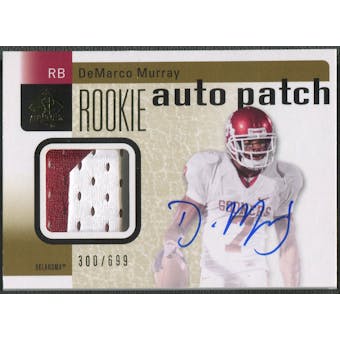 2011 SP Authentic #216 DeMarco Murray Rookie Patch Auto #300/699