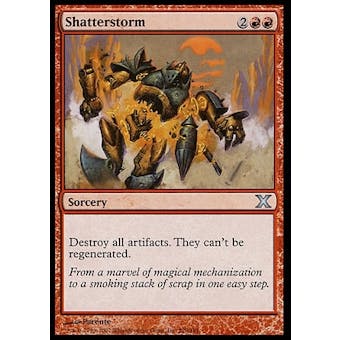 Magic the Gathering Tenth Edition Single Shatterstorm FOIL - NEAR MINT (NM)