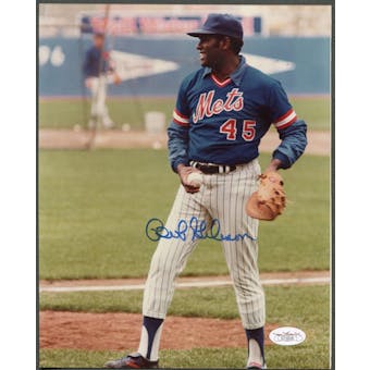 Bob Gibson New York Mets Signed Autographed Auto 8x10 JSA