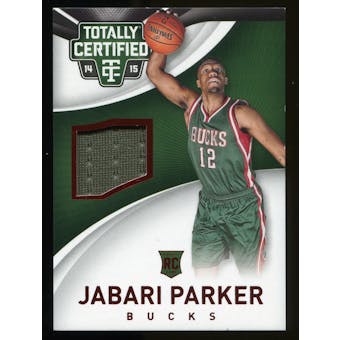 2014-15 Totally Certified Jerseys Red #77 Jabari Parker Serial #51/249