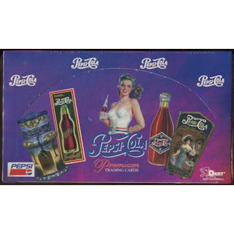 Pepsi Premium Trading Cards Hobby Box (1996 Dart Flipcards) (Reed Buy)