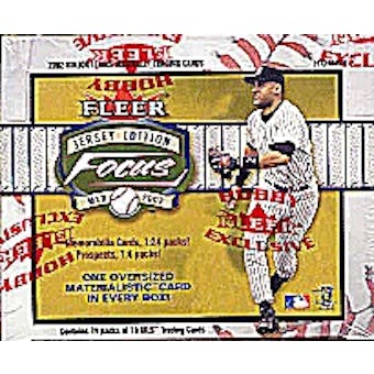 2002 Fleer Focus Jersey Edition Baseball Hobby Box
