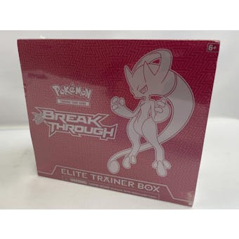 Pokemon XY BREAKthrough Mega Mewtwo Y Elite Trainer Box (Pink Box)