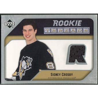 2005/06 Upper Deck #RTSC Sidney Crosby Rookie Threads Jersey