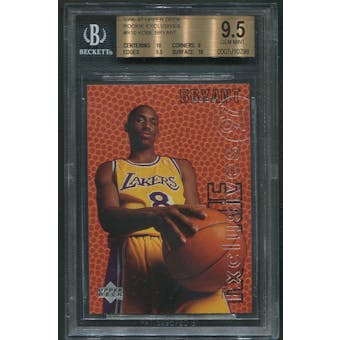 1996/97 Upper Deck #R10 Kobe Bryant Rookie Exclusives BGS 9.5 (GEM MINT)