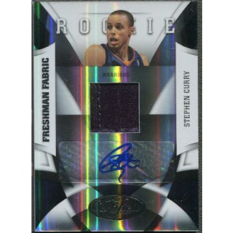 2009/10 Certified #176 Stephen Curry Rookie Jersey Auto /399