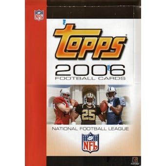 2006 Topps Football Rack Box
